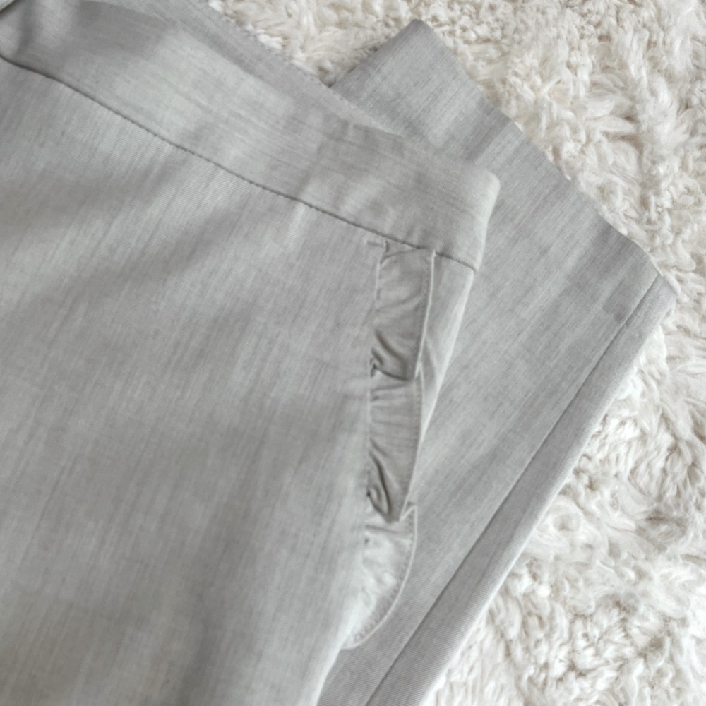 Like New Neutral Gray Beige Cynthia Rowley Dress Pants - Picture 3 of 8